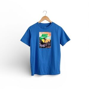 Nike Boys Desert Logo Cotton T-Shirt
